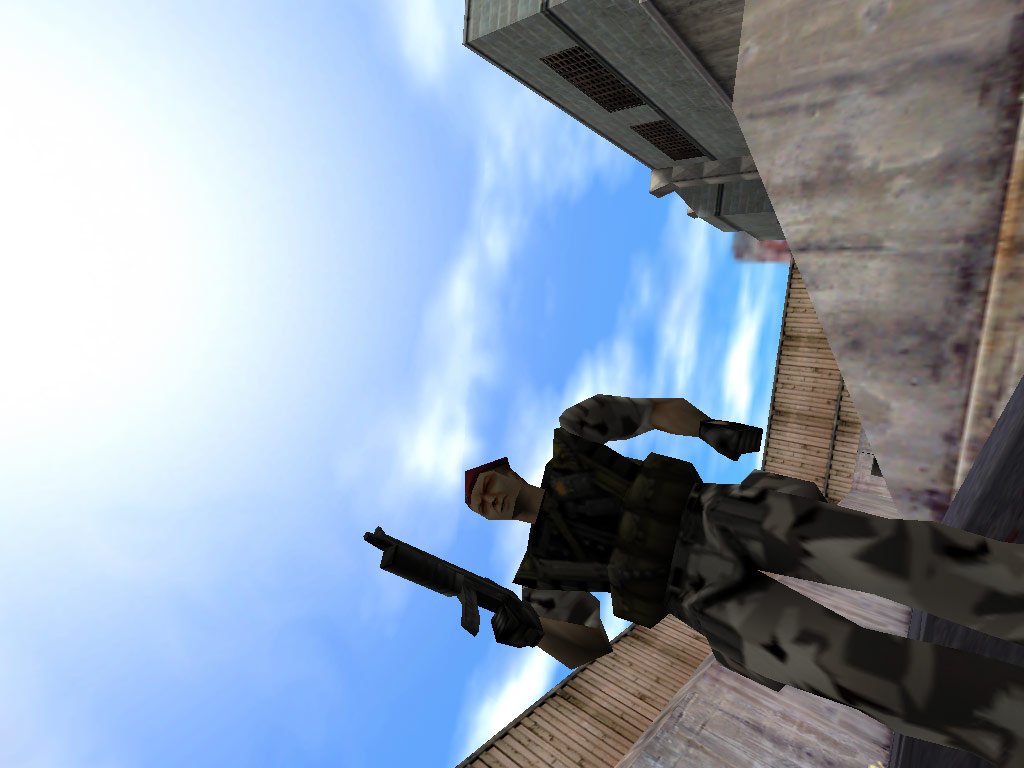Screenshot de Half-Life (1998): HECU en GoldSrc. (Steam store / Valve — uso editorial de captura de tienda)