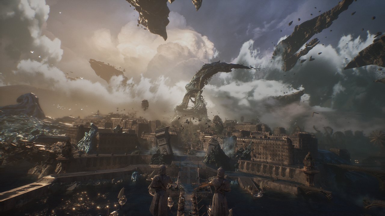 Screenshot de Expedition 33: combate / escenario. (Steam store — uso editorial)