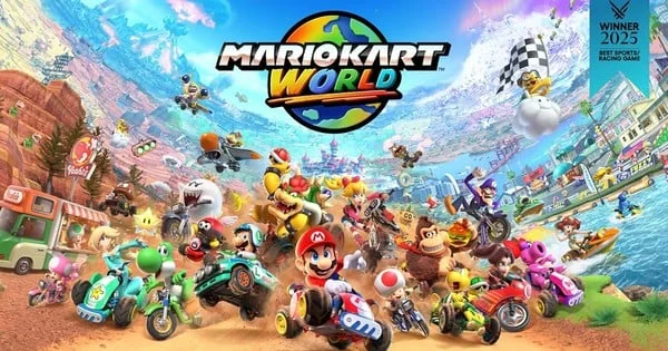 Ranking de Videojuegos en Japón: Mario Kart World y Pokémon Legends Dominan